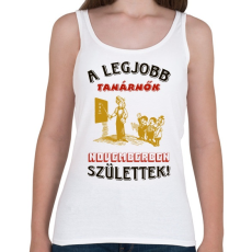 PRINTFASHION Tanárnő szülinapja november - Női atléta - Fehér