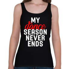 PRINTFASHION Tánc szezon - Női atléta - Fekete