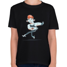 PRINTFASHION Táncos - Gyerek póló - Fekete gyerek póló