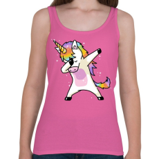 PRINTFASHION Táncos unikornis - Női atléta - Rózsaszín