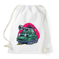 PRINTFASHION Tank - Sportzsák, Tornazsák - Fehér tornazsák