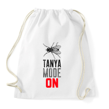 PRINTFASHION TANYA MODE ON - Sportzsák, Tornazsák - Fehér tornazsák