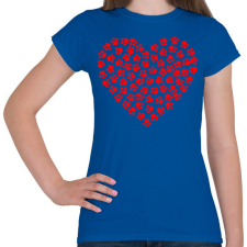 PRINTFASHION Tappancs - Női póló - Királykék női póló
