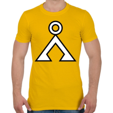 PRINTFASHION Tauri - Férfi póló - Sárga