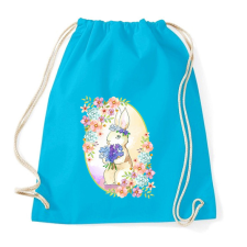 PRINTFASHION Tavaszi nyuszi - Sportzsák, Tornazsák - Surf blue tornazsák