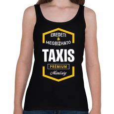 PRINTFASHION Taxis prémium minőség - Női atléta - Fekete