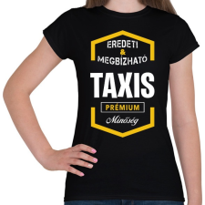 PRINTFASHION Taxis prémium minőség - Női póló - Fekete női póló