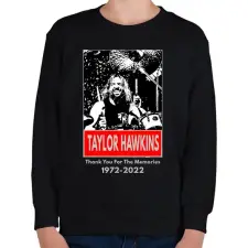 PRINTFASHION Taylor Howkins - Gyerek pulóver - Fekete gyerek pulóver, kardigán