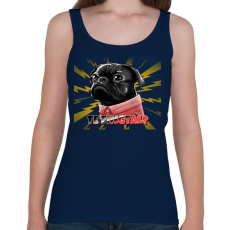 PRINTFASHION TE FINGTÁL 4 - Női atléta - Sötétkék