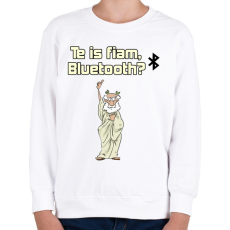 PRINTFASHION te is fiam... - Gyerek pulóver - Fehér