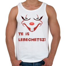 PRINTFASHION te is lebeghetsz - Férfi atléta - Fehér