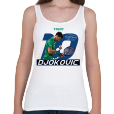 PRINTFASHION Team Djokovic - Női atléta - Fehér női trikó