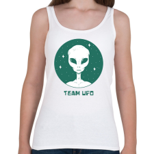 PRINTFASHION Team UFO - Női atléta - Fehér női trikó