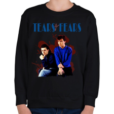 PRINTFASHION Tears For Fears - Gyerek pulóver - Fekete gyerek pulóver, kardigán