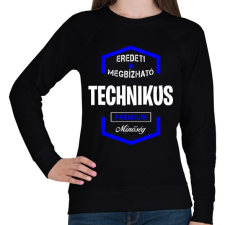 PRINTFASHION Technikus prémium minőség - Női pulóver - Fekete női pulóver, kardigán