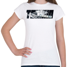 PRINTFASHION Techno Life - Női póló - Fehér női póló