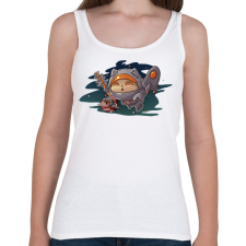 PRINTFASHION Teemo in space - Női atléta - Fehér női trikó