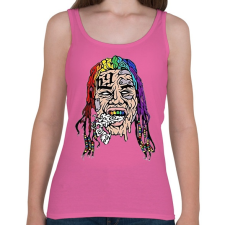 PRINTFASHION Tekashi69 - Női atléta - Rózsaszín női trikó