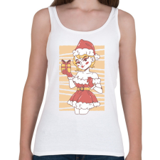 PRINTFASHION Télanyó - Női atléta - Fehér női trikó