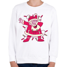 PRINTFASHION Télapó dab - Gyerek pulóver - Fehér gyerek pulóver, kardigán