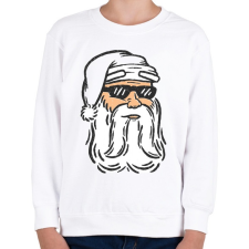 PRINTFASHION Télapó - Gyerek pulóver - Fehér gyerek pulóver, kardigán