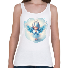 PRINTFASHION Téltündér - Női atléta - Fehér