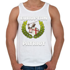 PRINTFASHION Templomos Patrióta  - Férfi atléta - Fehér atléta, trikó