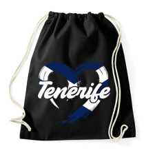 PRINTFASHION tenerife - Sportzsák, Tornazsák - Fekete tornazsák