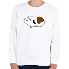 PRINTFASHION Tengerimalac - foltos - Gyerek pulóver - Fehér gyerek pulóver, kardigán