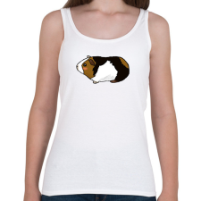 PRINTFASHION Tengerimalac - tarka - Női atléta - Fehér női trikó