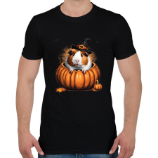 PRINTFASHION Tengerimalac tökben - Férfi póló - Fekete férfi póló