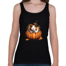 PRINTFASHION Tengerimalac tökben - Női atléta - Fekete