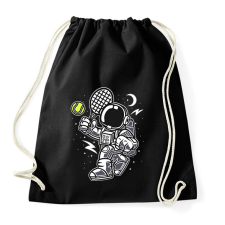 PRINTFASHION Tenisz a holdon - Sportzsák, Tornazsák - Fekete tornazsák