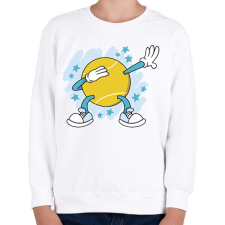PRINTFASHION Teniszlabda - Gyerek pulóver - Fehér gyerek pulóver, kardigán