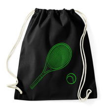 PRINTFASHION Tennis - Sportzsák, Tornazsák - Fekete tornazsák