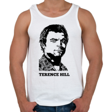 PRINTFASHION terence hill - Férfi atléta - Fehér atléta, trikó