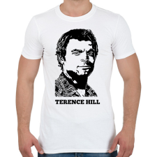 PRINTFASHION terence hill - Férfi póló - Fehér férfi póló