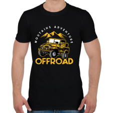 PRINTFASHION Terepjáró - Férfi póló - Fekete férfi póló