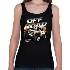 PRINTFASHION Terepjáro - Női atléta - Fekete