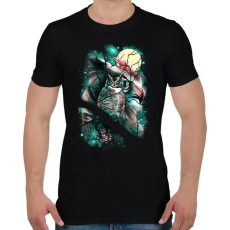PRINTFASHION Térfigyelő - Férfi póló - Fekete