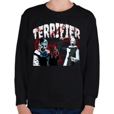 PRINTFASHION terrifier - Gyerek pulóver - Fekete gyerek pulóver, kardigán