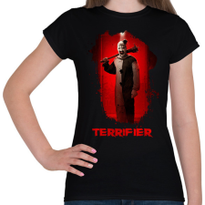 PRINTFASHION Terrifier gyilkol - Női póló - Fekete női póló