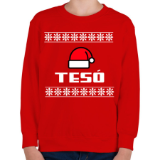 PRINTFASHION TESÓ - Gyerek pulóver - Piros gyerek pulóver, kardigán