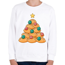 PRINTFASHION Tészta fa - Gyerek pulóver - Fehér gyerek pulóver, kardigán