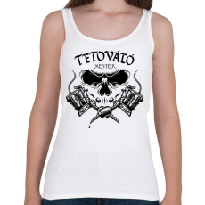 PRINTFASHION Tetováló mester - Női atléta - Fehér