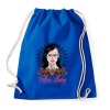 PRINTFASHION Tetovált lány - Sportzsák, Tornazsák - Bright royal