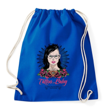 PRINTFASHION Tetovált lány - Sportzsák, Tornazsák - Bright royal tornazsák