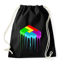 PRINTFASHION Tetris - Sportzsák, Tornazsák - Fekete tornazsák