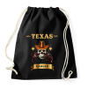 PRINTFASHION TEXAS RANGER SKULL - Sportzsák, Tornazsák - Fekete