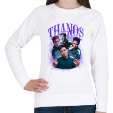 PRINTFASHION Thanos - Squid Game 2 - Női pulóver - Fehér